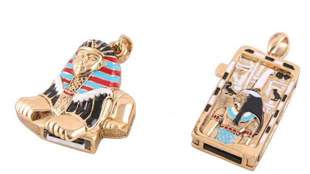 An Egyptian and the Sphinx, now in USB form