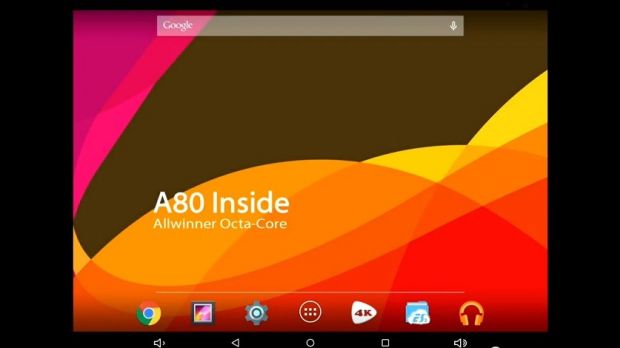 Android 5.0 Lollipop working on a Allwinner tablet