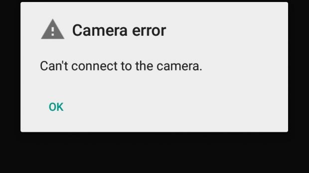 Camera error on Nexus 4