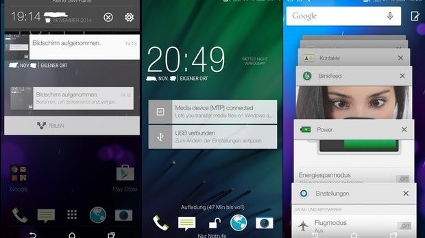 Android 5.0 Lollipop on HTC One M8