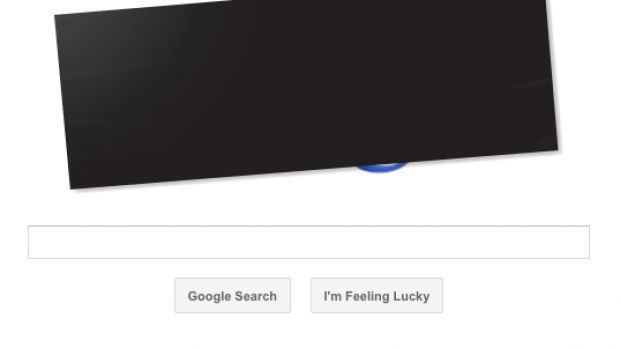 Google's SOPA censored logo
