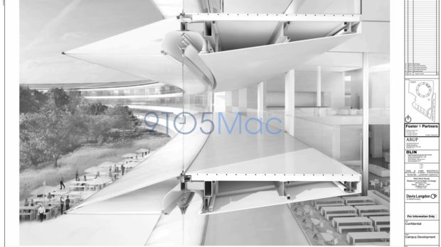 Apple Campus 2 blueprints