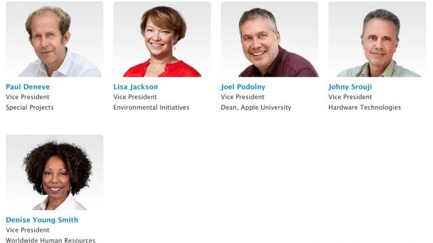 Apple's new vice presidents