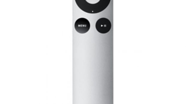 The new, aluminum Apple Remote