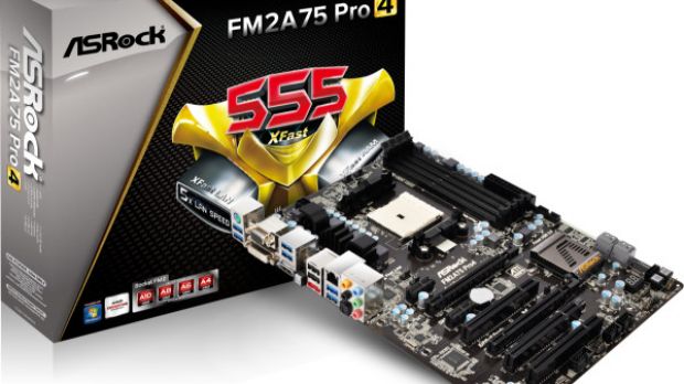 AsRock FM2A75 Pro4 AMD Trinity FM2 ATX Motherboard