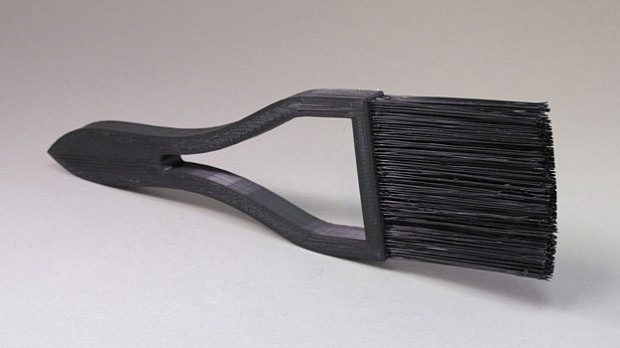 The 3D printed paint brush