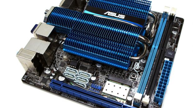 Asus E35MI-I Deluxe AMD Fusion motherboard