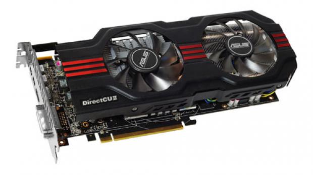 Asus Radeon HD 7870 DirectCU II Pitcairn XT GPU overclocked to 1.1GHz
