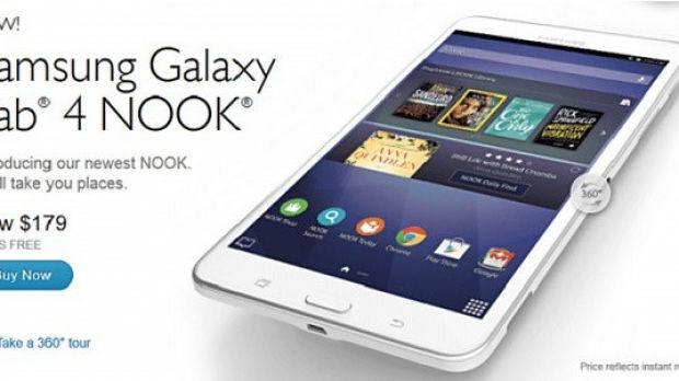 Samsung Galaxy Tab 4 NOOK launches