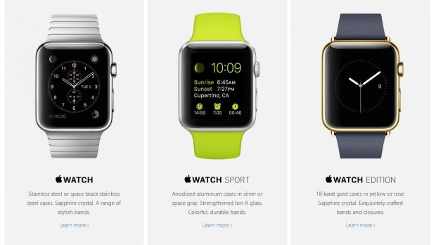 Apple's Watch shown in all its glory