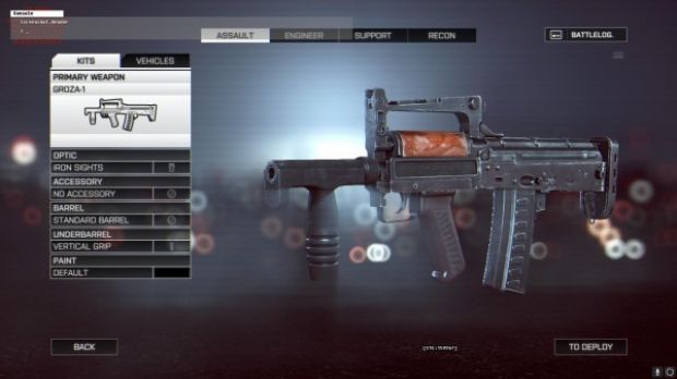 Battlefield 4 Weapon Crate content