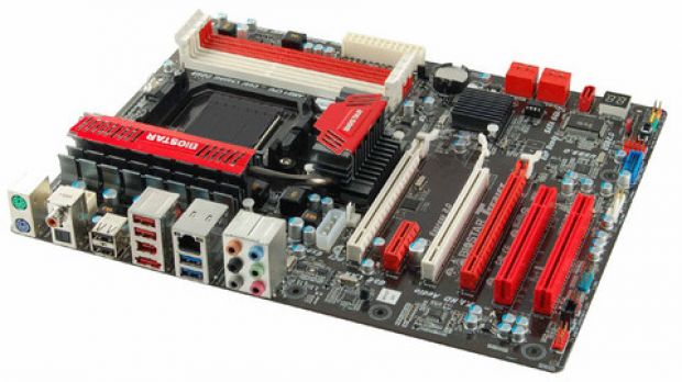 Biostar TA990FXA motherboard for AM3+ AMD CPUs
