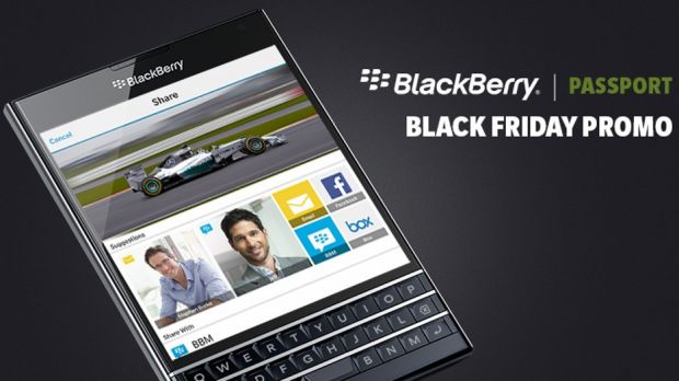 BlackBerry Black Friday promotional offer