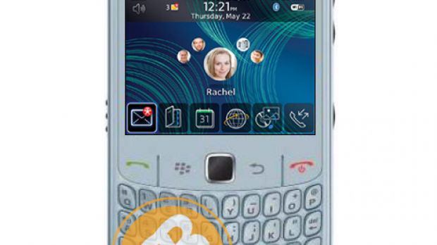 BlackBerry Curve 8520 in white