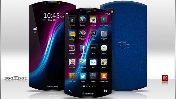 BlackBerry Edge II Edge Concept Phone