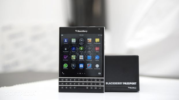 BlackBerry Passport design