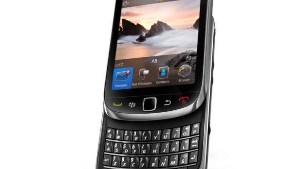 BlackBerry Torch 9800 at O2 in October
