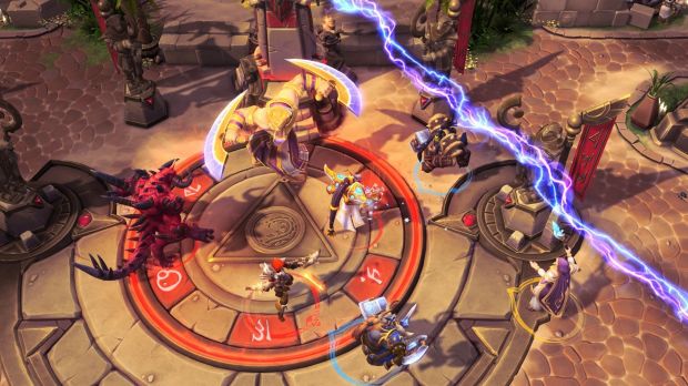 Heroes of the Storm in action