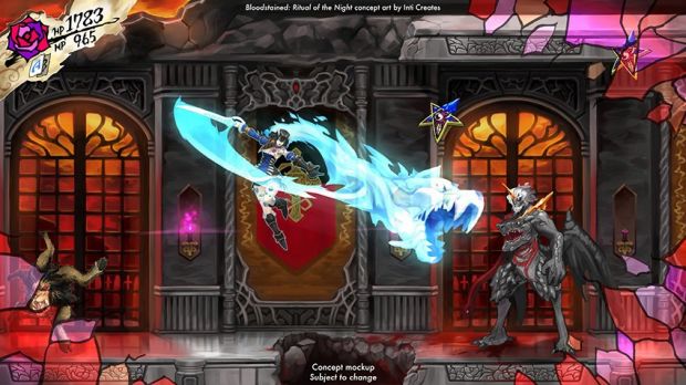 Bloodstained: Ritual of the Night concept