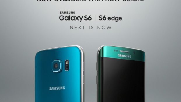 Blue Topaz Samsung Galaxy S6 and Green Emerald Galaxy S6 Edge