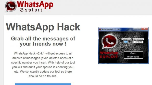 WhatsApp hack website