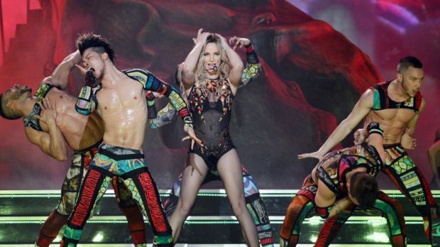 Britney Spears performs in Las Vegas, as part of her residency
