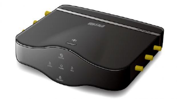 Buffalo AirStation WZR-1750H 802.11c wireless router
