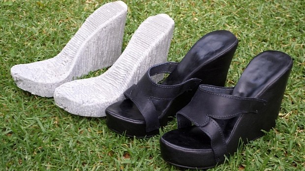 Hans Fouche's 3D printed shoes
