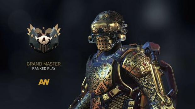 Golden armor in Call of Duty: Advanced Warfare