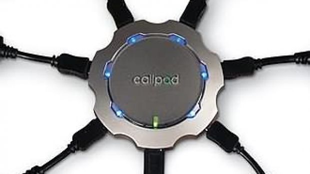 The Callpad will charge up to 6 electronic devices simultaneously