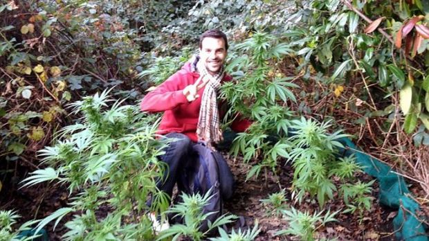 Couple in the UK find outdoor cannabis farm