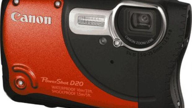 Canon PowerShot D20 rugged point-and-shoot camera