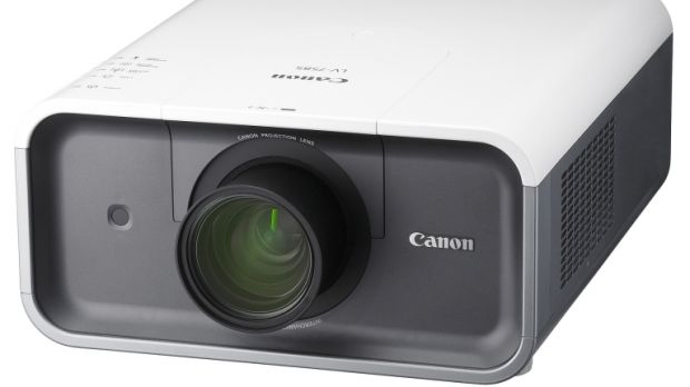 The Canon LV-7585 multimedia projector
