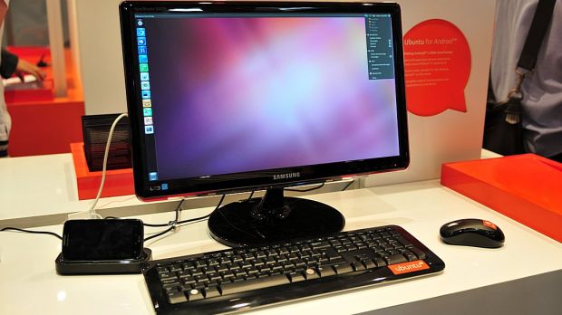 Ubuntu for Android demonstration at MWC