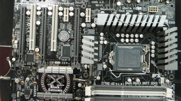 ECS Z77H2-AX Black Extreme LGA 1155 motherboard with Intel Z77 chipset
