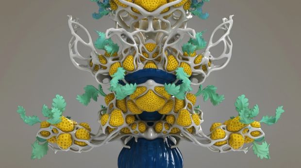 Nick Ervinick's 3D printed art