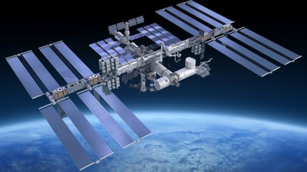 A representation of the International Space Station