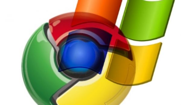 Roll the Windows flag now, and what you get is the Chrome logo