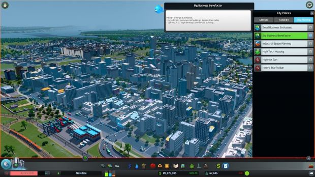 Cities: Skylines has Smart systems