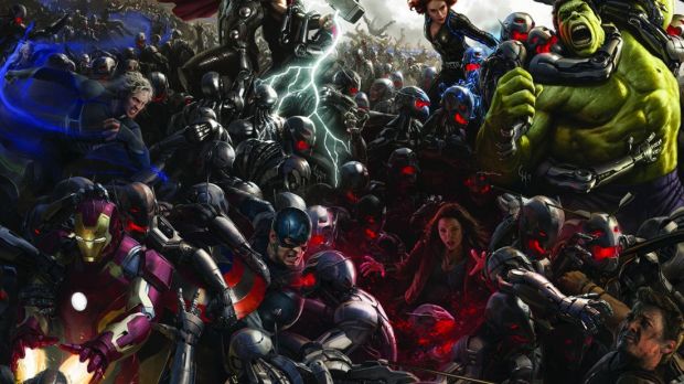 The Avengers are in serious trouble in this concept poster released with Comic-Con 2014
