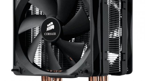 The A70 cooler from Corsair