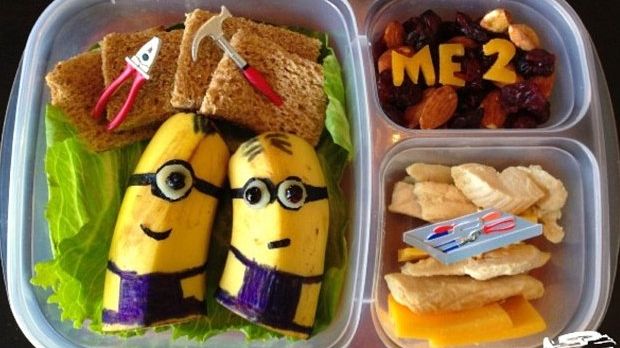 Lunchbox Dad takes inspiration from books, movies and cartoons to create special meals