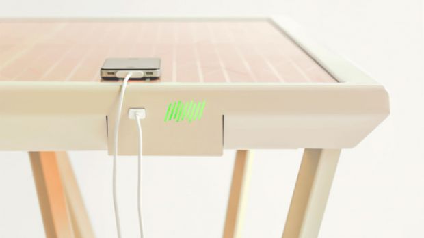 Current Table can charge your mobile devices