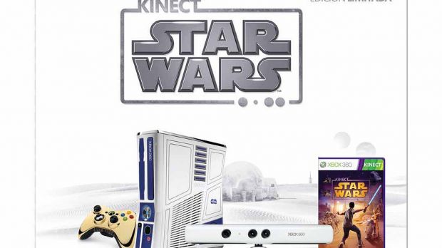 The Limited Edition Star Wars Xbox 360 Kinect bundle