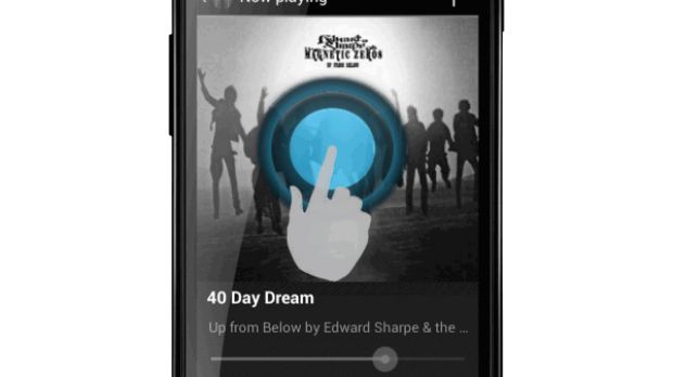 CyanogenMod 9 Music App (screenshot)