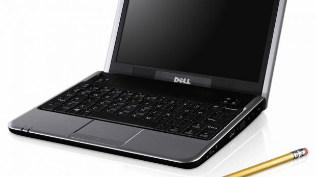 The Dell "mini Inspiron" notebook