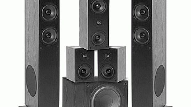 The F300 series speakers - a dream home theater