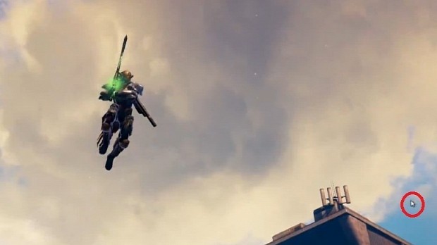 The mouse cursor in Destiny's latest video