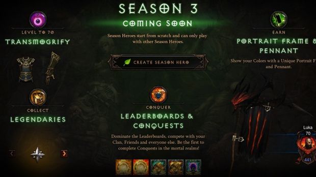 Diablo 3 is getting a patch before Season 3
