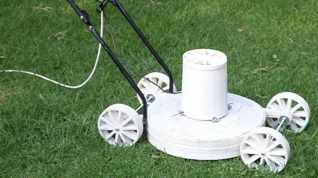 3D printed lawnmower